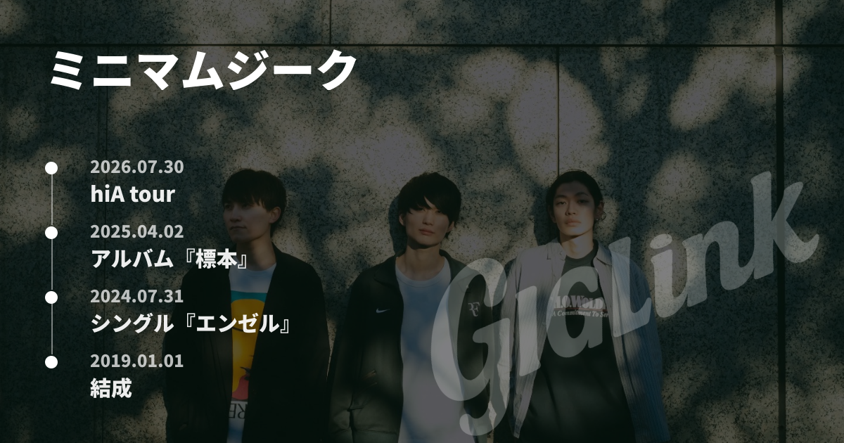 ミニマムジーク - GIGLINK
